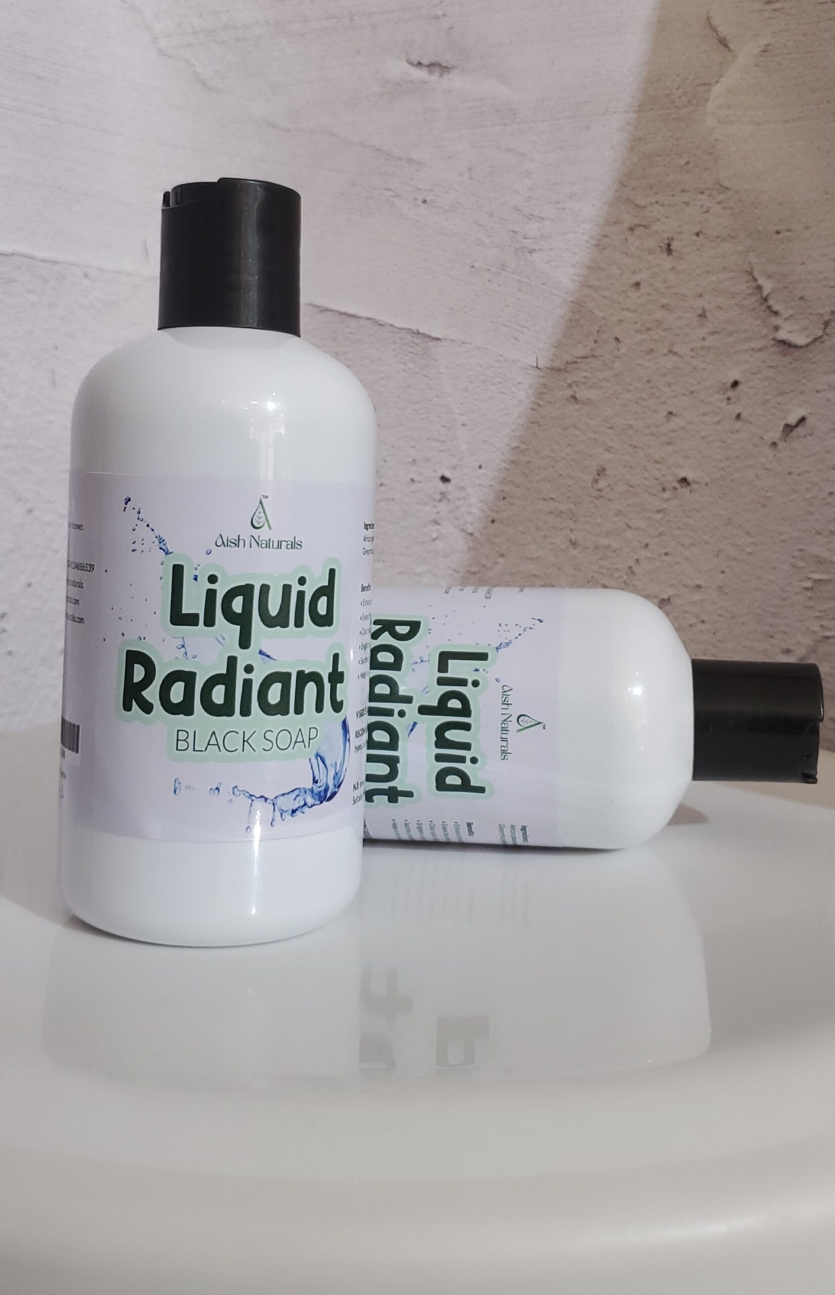 LIQUID RADIANCE BLACK SOAP