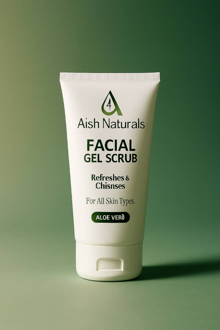 Facial gel scrub